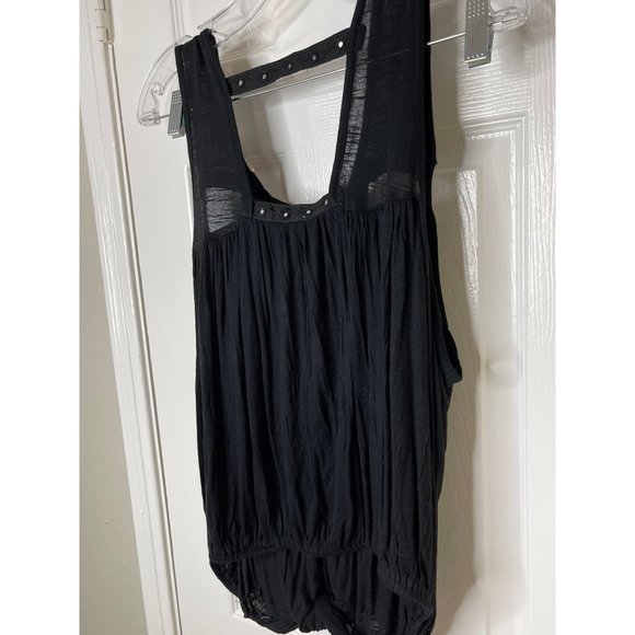 Free People Embellished Mirror Jeweled Jewel Ornate Exotic Blouse Top NWT - Picture 14 of 16